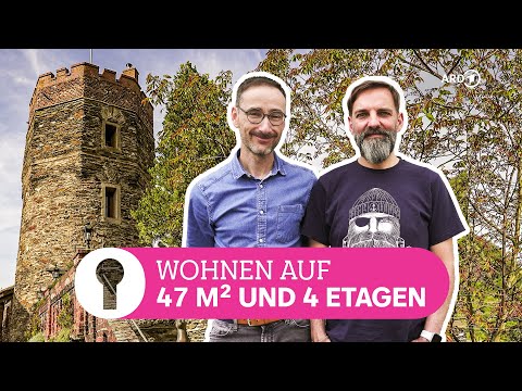 Mittelalterlicher Turm am Rhein als historisches Tiny House | ARD Room Tour
