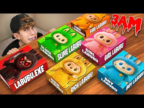ÖFFNE NIEMALS MYSTERY LABUBU BOXEN um 3 UHR!!