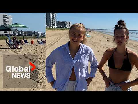 YouTube video thumbnail: ‘Don’t Want Trump to Decide my Vacation’: Maine Town Still Seeing Some Canadian Tourists
