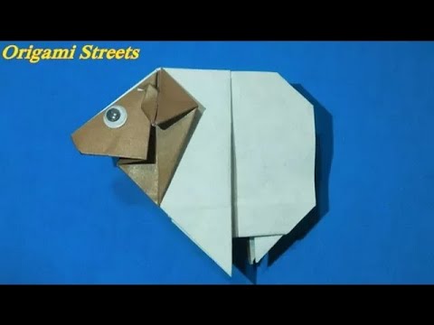 Как сделать барашка из бумаги
