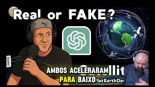 FISICO DA RISADA COM MALUCO DEBATENDO COM O CHATGPT SOBRE A TERRAPLANA