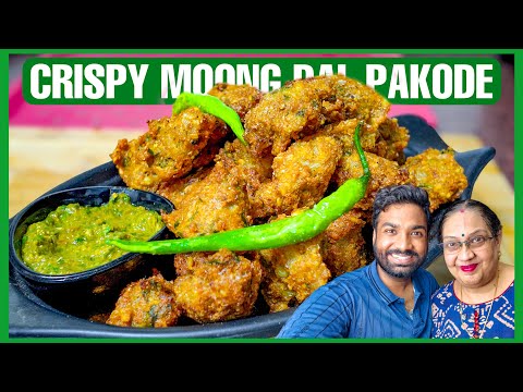 Monsoon Special Moong Dal Pakode Recipe by Mom | Cooking Paaji