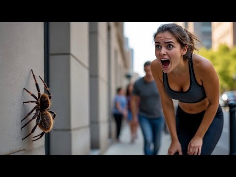 #best_pranks Aranha Assustando Pessoas - Caranguejeira - #spiderprank