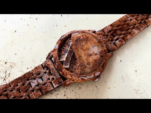 Restore Old ROLEX Watch Abandoned For 15 Years |Full Restoration Severely Damaged Mechanical Watches