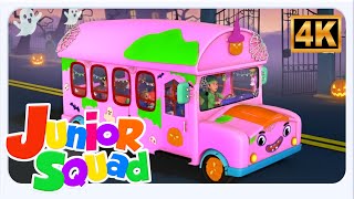 Monster Ride - Halloween Wheels On The Bus, Spooky Songs for Kids by Junior Squad