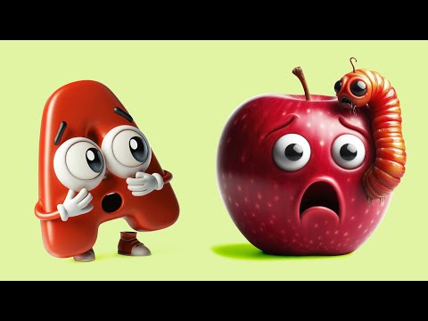 Alphabet song | ABC Funny Phonics Song | A to Z Cartoon Alphabet Educational & Fun for Kids Song