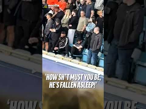 'HOW SH*T MUST YOU BE, HE'S FALLEN ASLEEP!' 😴THIS SHEFFIELD WEDNESDAY FAN WAS CAUGHT SLIPPING! 😂