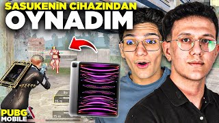SASUKENİN TABLETTEN OYNADIM! - PUBG MOBİLE