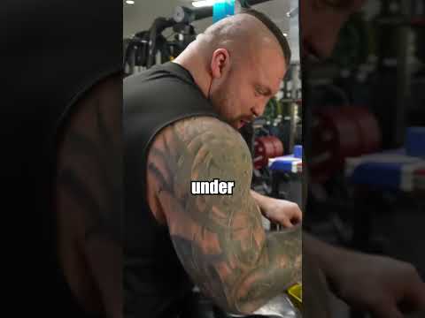 Eddie Hall Arm Wrestling Training! #armwrestling