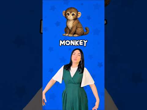 Animal Sounds Song! Dog ๐ถ Monkey ๐ต Cat ๐ฑ Bee ๐ Guess the Sounds! ๐ถ #shorts