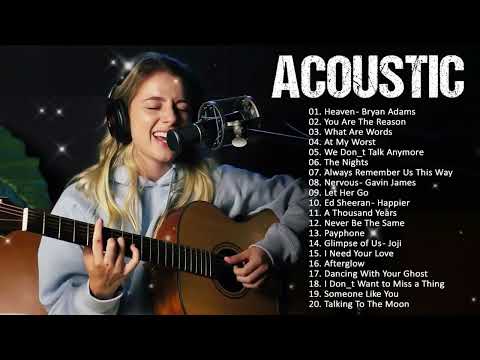 New English Popular Songs Acoustic Cover - Guitar Acoustic Love Songs Cover 2025 Collection