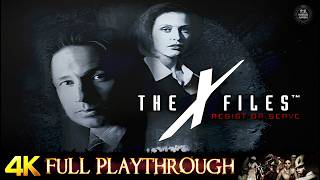 The X Files : Resist or Serve | Mulder Campaign | FULL GAME Walkthrough | 4K HQ Textures | PCSX2