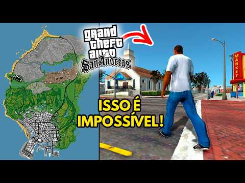 Eu modifiquei o mapa do GTA 5 para o GTA San Andreas