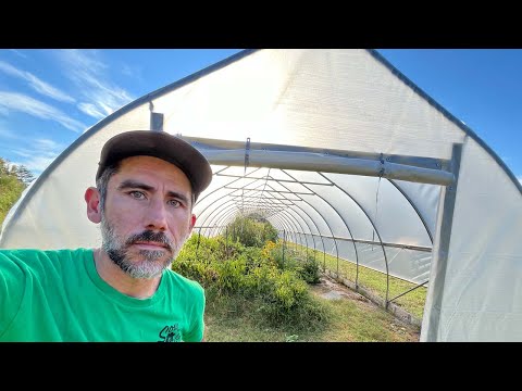 Before I Forget / Build a Greenhouse High Tunnel Garage Door End Wall