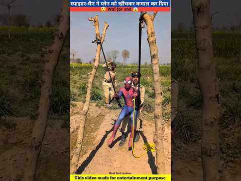 स्पाइडर-मैन ने कमाल कर दिया~mini wood-toy woodworking art skills/hand craft/#viralvideo
