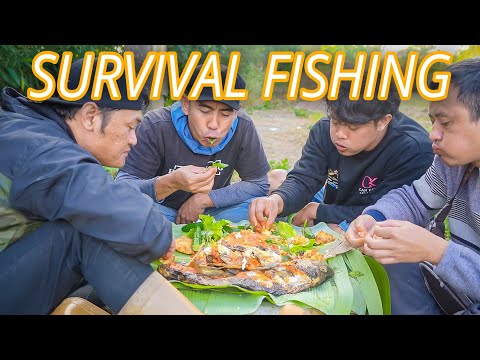 Survival fishing!! Mancing di ujung bahaya menaklukkan gempa dan cuaca dingin