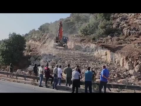 YouTube video thumbnail: Israel's new Roads Isolating Palestinian West Bank Villages