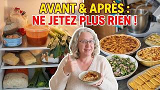 MEAL PREP ANTI-GASPI : Je vide mon frigo ! (Recettes faciles & économiques) #maman #mealprep #budget