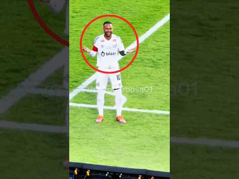 Provocaram o Neymar durante o jogo!!!  #curiosidades #futebol #neymar #futebolbrasileiro