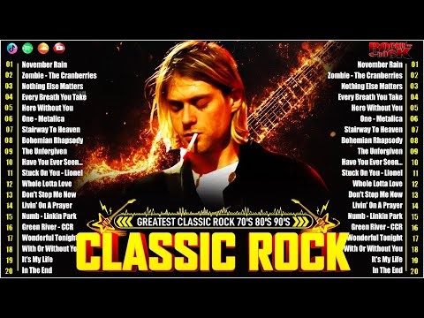 Red Hot Chili Peppers ,Nirvana, Led Zeppelin, Bon Jovi Top 30 Classic Rock 🐱‍🏍🐱‍🏍