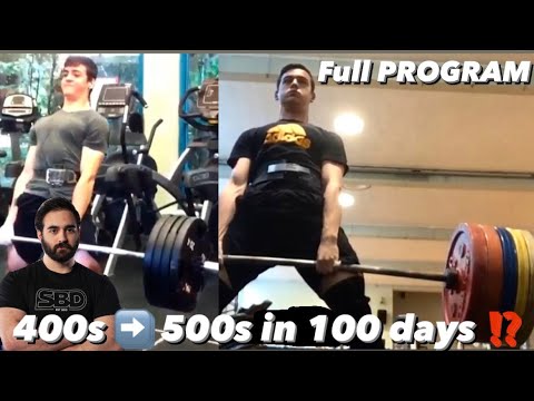 How I Added 100LBS to my deadlift in 100 DAYS ✅