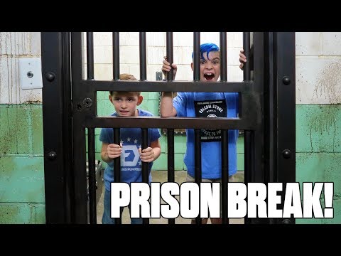Maximum Security PRISON BREAK! Escape Room In Real Life (FUNhouse Family)