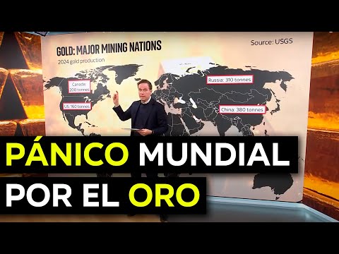 ESTAN COMPRANDO ORO MASIVAMENTE EN 2025 - LA VERDAD