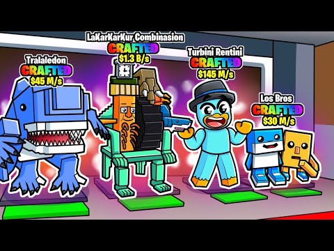 Desbloqueando Los NUEVOS BRAINROTS 0.01% CRAFTEABLES en Steal a Brainrot!