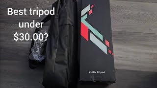 Best tripod under 50 bucks? Victiv Tripod  30.00 bucks