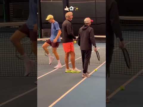 Jannik Sinner training - Australian Open 2025 🦊🇦🇺