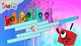 Aliens im Zahlenland?! | Zählen Lernen für Kinder Compilation | Numberblocks deutsch