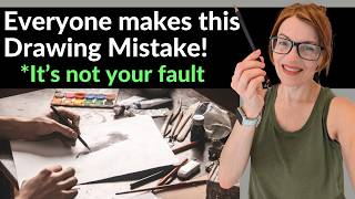 This Simple Drawing MISTAKE will ruin your art! (Easy Drawing Tutorial)