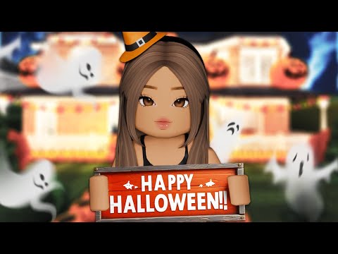 🎃DECORATING my House For *HALLOWEEN* on Bloxburg!👻