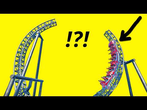 BROKEN LOOPING Roller Coaster with Crazy Impossible Jump 😵