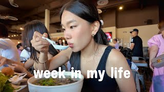 week in my life │ a week of traveling & eating lots of food, visiting texas, fourth of july weekend
