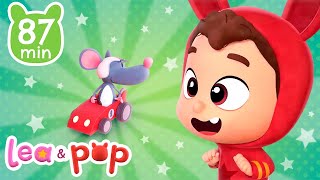 Hickory Dickory Dock 🐭⏲️ e mais músicas infantis em português de Lea e Pop
