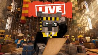 Die Renovierung unserer großen Halle von Hogwarts BEGINNT! ✨ | Let's Build Hogwarts LIVE