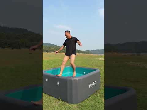 IPOOLGO Portable hot tub 6.6*6.6*2.6ft size Customized Premium inflatable swim spa