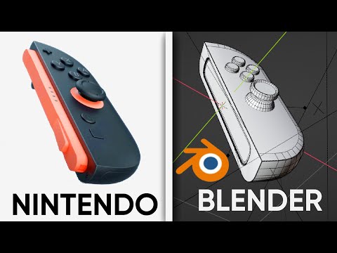 Recreando el ANUNCIO de SWITCH 2 en Blender