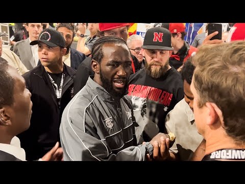 Terence Crawford EXCLUSIVE: Behind The Scenes After BEATING Canelo | DRAMA Returning The Belts