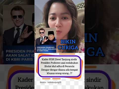 Wanita ini curigai Prabowo dan Teddi ke Paris..!!