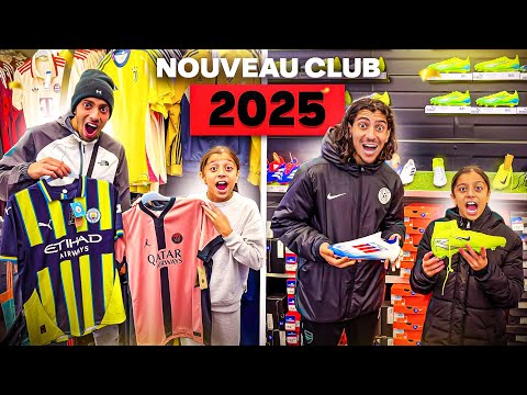 MYRIAM ACHETE SES AFFAIRES DE FOOT POUR SON NOUVEAU CLUB 2025