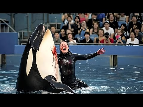 شاهد فيديو جيسيكا ريدكلوف و الحوت القاتل يلتهما أمام المتفرجين 👀 Jessica Radcliffe Orca Attack Video