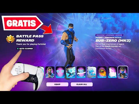 Como CONSEGUIR GRATIS el NUEVO PASE DE BATALLA FORTNITE CAPITULO 6 TEMPORADA 2 🎁 SKINS GRATIS