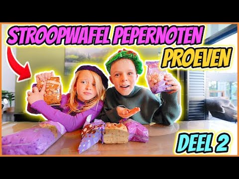 STROOPWAFEL PEPERNOTEN PROEVEN MET LUAN ( deel 2) | Lucilla Bellinga #131