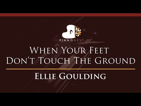 Ellie Goulding – When Your Feet Don’t Touch The Ground – HIGHER Key (Piano Karaoke / Sing Along)