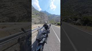 Scenic SH20 road in Albania perfect for motorcycling #albania #moto #motorcycletouring