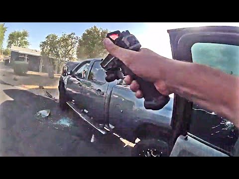 Mesa Officers Shoot at Fleeing Teens Who Drove Stolen Truck Toward Them