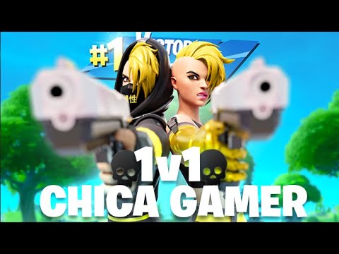 1v1 con la chica más tóxica de FORTNITE | Mejores Momentos