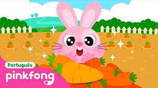 A Canção do Coelho 🐰 | Canções de Animais da Fazenda | Pinkfong, Bebê Tubarão! Canções para Crianças